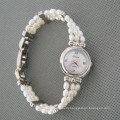 White Freshwater Pearl Watch, Pearl Hand Watch (WH105)